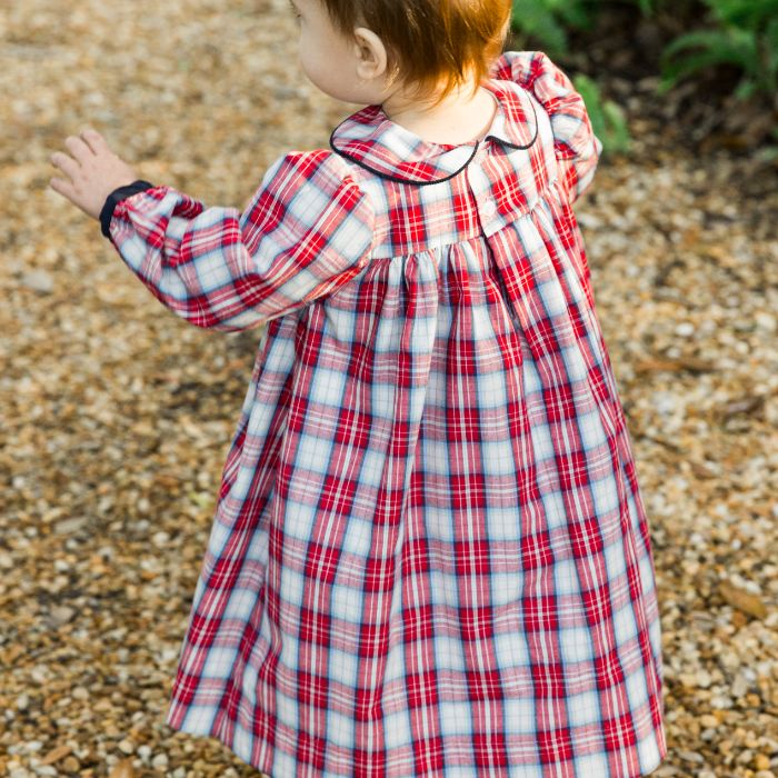 Cranberry Plaid Float Dress Ana Banana Cranberry Plaid Float Dress Ana Banana
