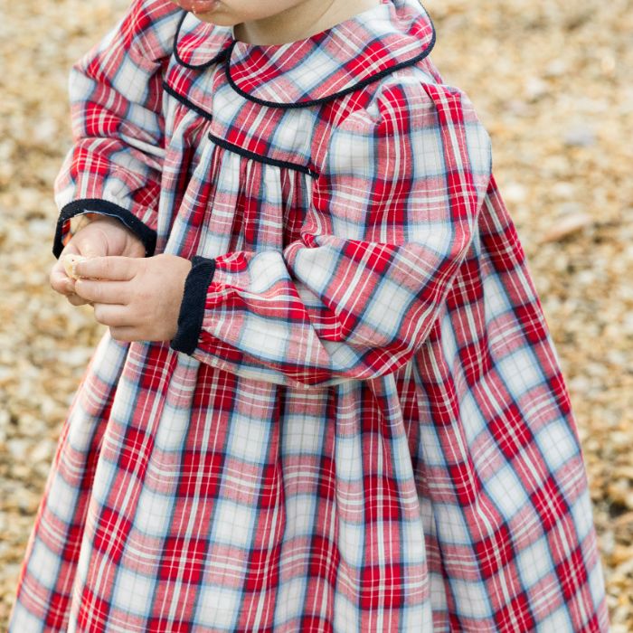 Cranberry Plaid Float Dress Ana Banana Cranberry Plaid Float Dress Ana Banana