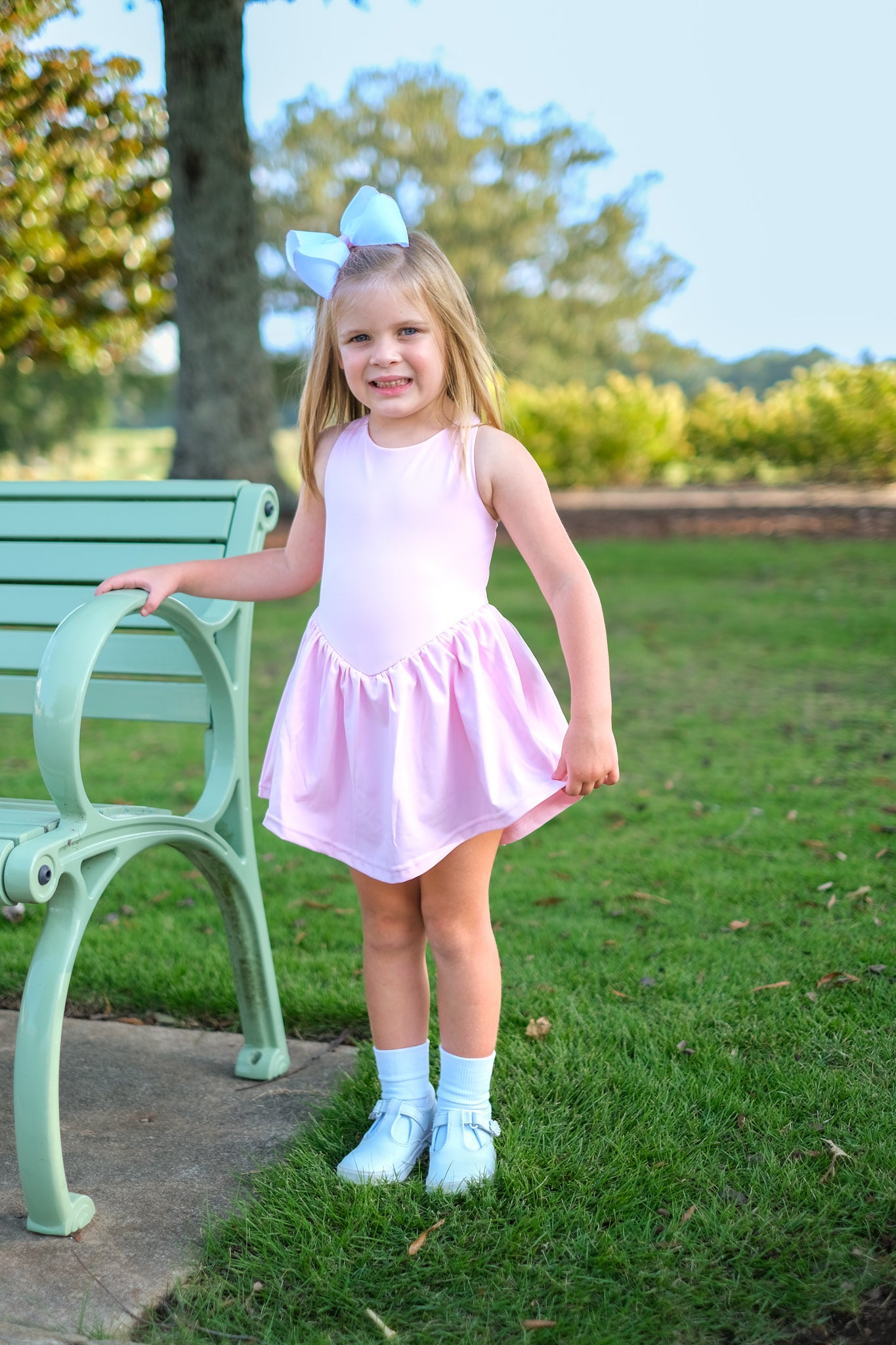 LB Active Tennis Dress Light Pink Ana Banana LB Active Tennis Dress Light Pink Ana Banana